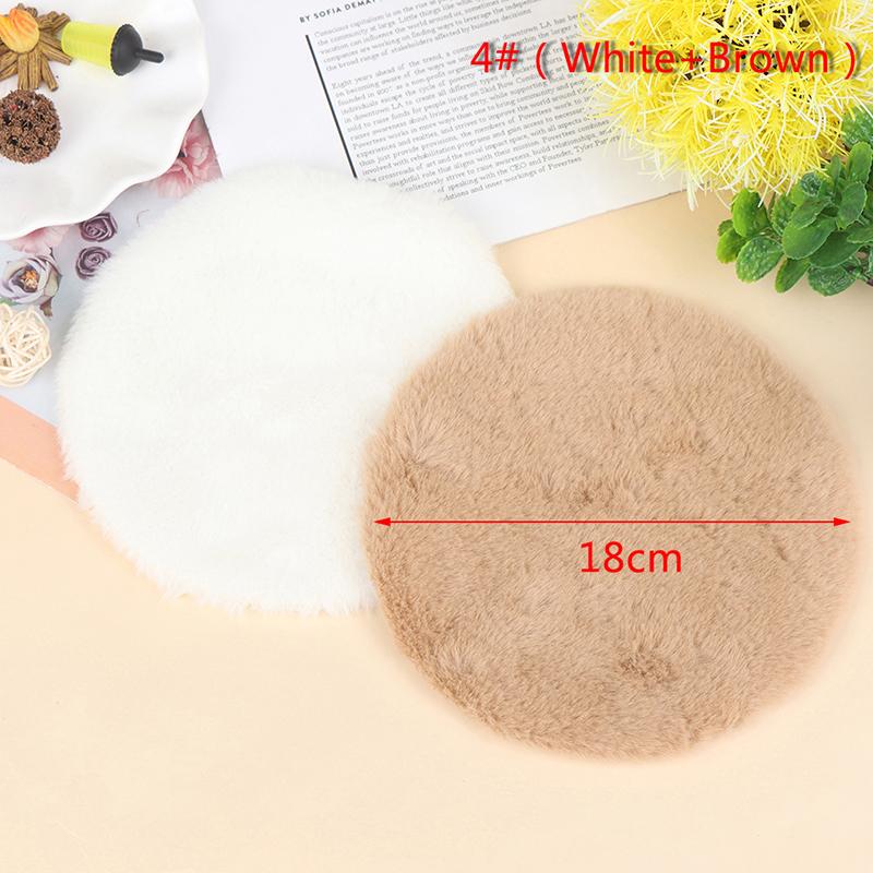 1Pcs/2Pcs Nail Photo Background MIni White/Grey/Pink Practice Cushion Foldable Hand Rest Pad Nail Equipment Soft Fur Nail Mat