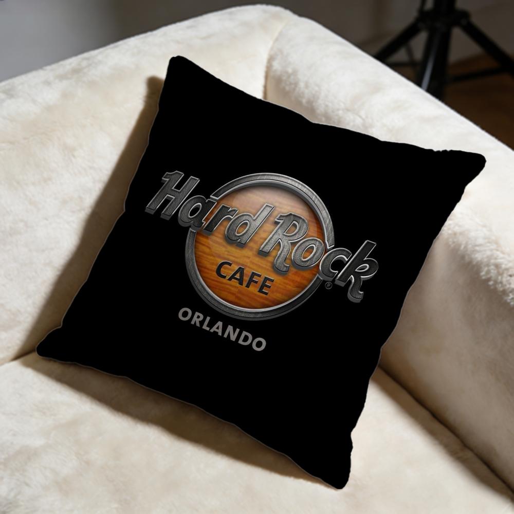 Stylish HHardcore Cafeiou Cushion Cover Soft Decorative Pillow Case Suitable for Bedroom Sofa Car Travel Use