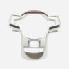 For Kia Sorento MQ4    ABS Carbon Fiber Steering Wheel Button Cover Trim direction button Decorative frame Sticker