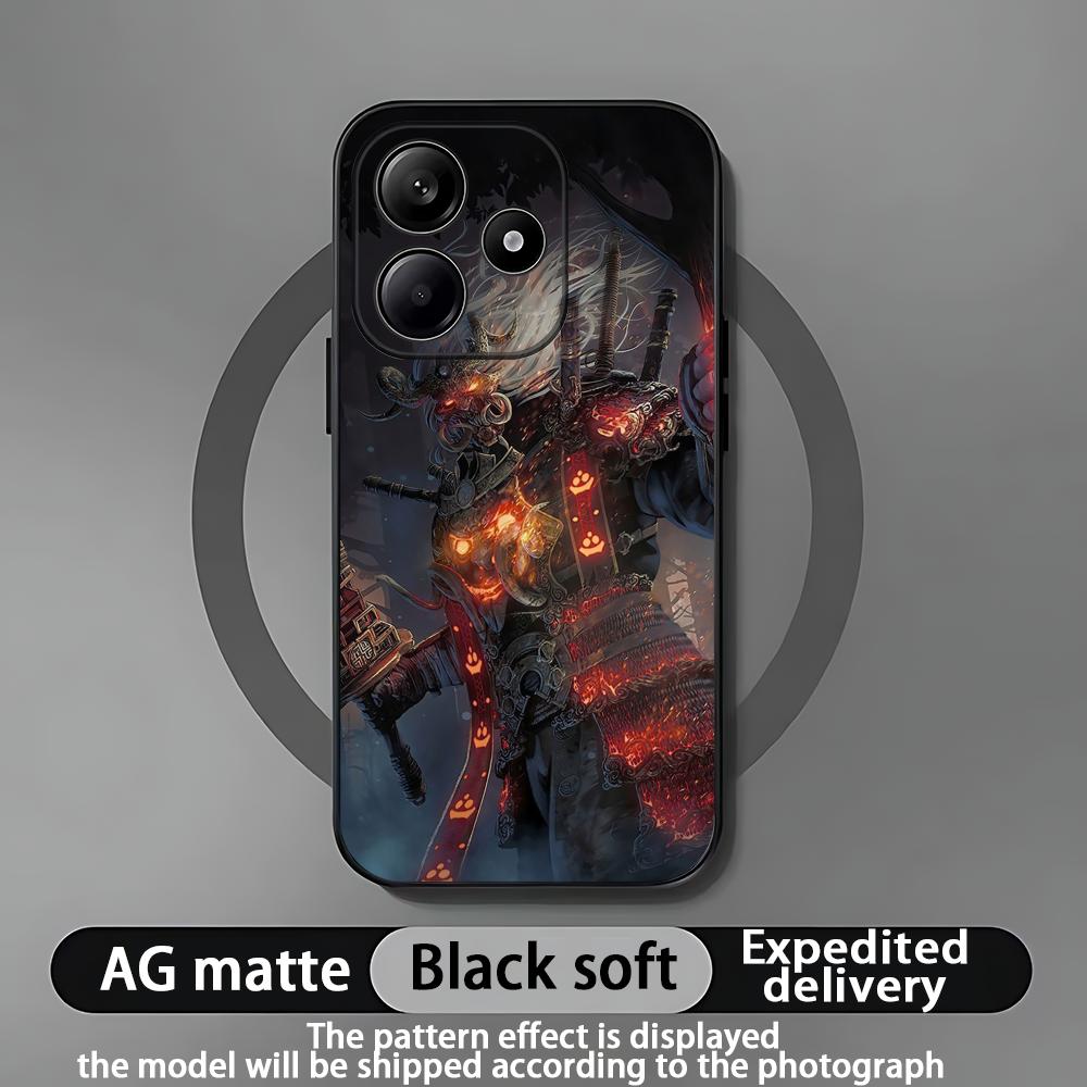 Чехол для телефона Nioh 3 Для Xiaomi Redmi Note 14 13 12 11 Pro Plus S 5G 4G Мягкий черный чехол для телефона