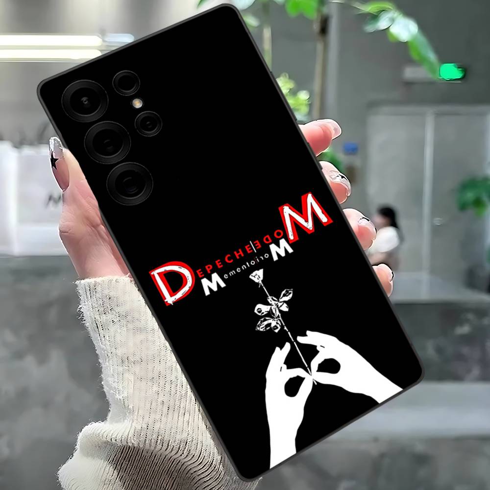 Чехол для телефона Rock Band D-Depeche Mode для Samsung S 24 Fe 25 Ultra Plus 20 Lite 21 30 22 23 24 22 Ultra 5G Fundas