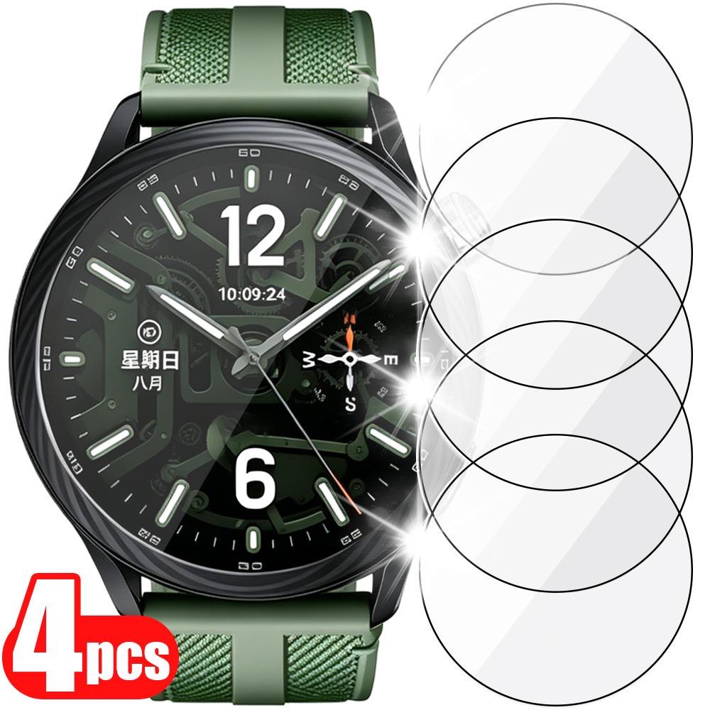 Защитные стекла HD Clear Anti-scratch для экрана умных часов S5, пленки для Xiaomi Mi Watch S5 S4 Sport S4 41mm S3