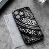 Чехол для телефона Pokras Lampas Art Graffiti для iPhone 17 Pro Max 14 Pro 15 12 11 13 Mini X XR XS 16 Plus SE Стеклянная крышка