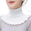 Windproof Scarf Detachable Neck Warmer Fashion Turtleneck  Men Women