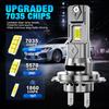 2Pcs 36000LM H7 LED Headlight Bulbs Mini Turbo H11 LED H8 9005 HB3 9006 HB4 80W Car Fog Light Headlamp Auto Plug&Play Lamp 6500K White