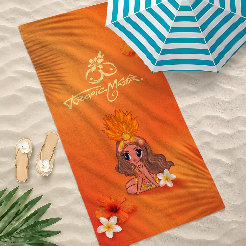 Album K-KAROL G Tropicoqueta Towel Towel beach towel, quick drying absorbent bath towel for Swim,Gym,Camping,Outdoor hot