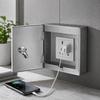 Anti-Theft Socket Protector Lockable Socket Protection Box Professional Outlet Box Cover  Outdoor