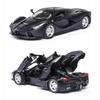 1:32 Scale Car Model, Pull Back Car with Sound and Light for Kids Boy Girl, Metal Body Door Opened