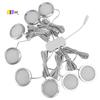 A03E-8Pcs 12V Interior Warm Led Spot Lights For Vw T4 T5 Camper Van Caravan Motorhome Warm Lights 3000K