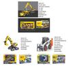 Construction Truck Model 150 Alloy Heavyduty Excavator With Diy Features For Collectors