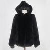 Rex Rabbit Fur Coat Winter Thick Women 100% Natural Real Rex Rabbit Fur Jacket Female Warm Soft Genuine Rex Rabbit Fur Overcoat
