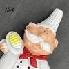 Bar Accessories for Restaurant Refrigerator Magnet Bottle Opener, 3D Cartoon Chef Resin Beer Strong Magnetic Opener Soda Manual Can Punch Home