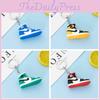 Pendant Sneakers Keychain 3d Mini Basketball Shoe Model Decoration Gift Key Ring