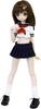 MDD the Cute High School Girl Always Dreamed Sailor Short White Navy Summer Pleated 40cm Doll Clothes [Petite Marie] 1/3 (S-L Bust) Compatible, You've
