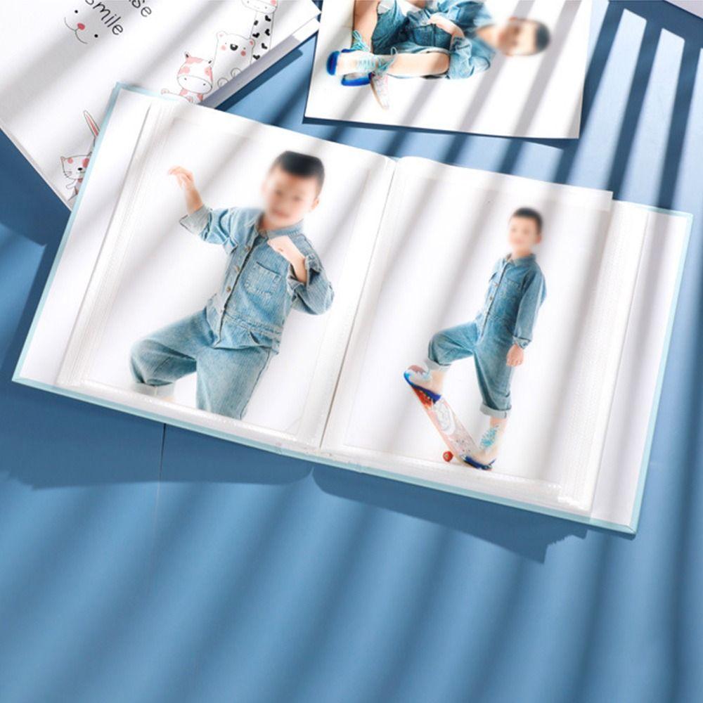 100 Pockets Photo Album DIY Photo Storage Album Creative Photo Collection Book Children
