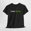 Uber Eats Black T-Shirt – Unisex Delivery Driver Tee for Men or Women