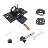Concealed Door Hinge Jig Drill Guide Locators 35mm Aluminum Alloy with Woodworking Tools for Hinges