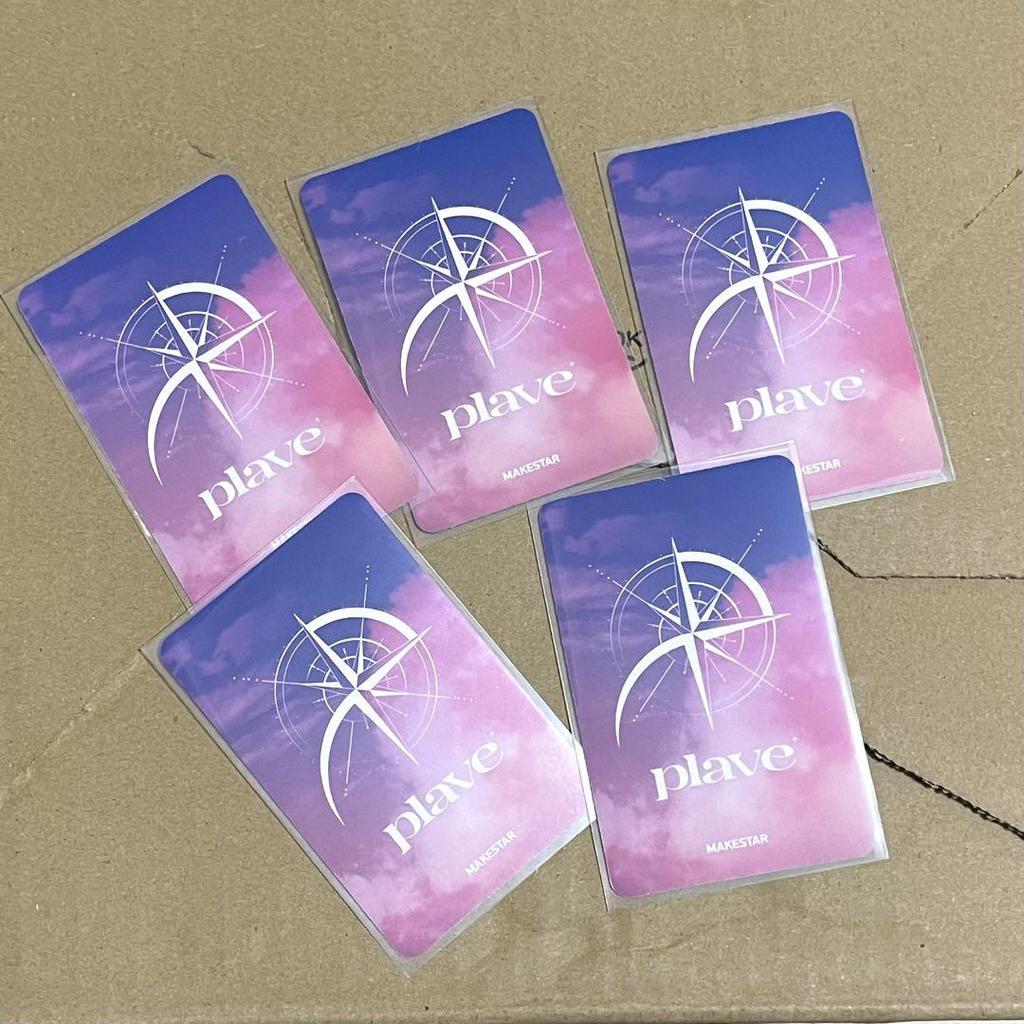 [USED] plave make star MAKESTAR bonus trading card complete set