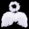 Prop Sales & Photo Baby White Party Angel For Kids Decoration Feather