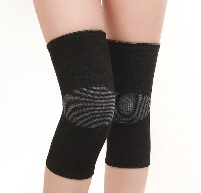 Bamboo Charcoal Soft Knee Support (Pair)-Breathable Lightweight Compression Sleeve for Arthritis Tendonitis & Running #ZTHX