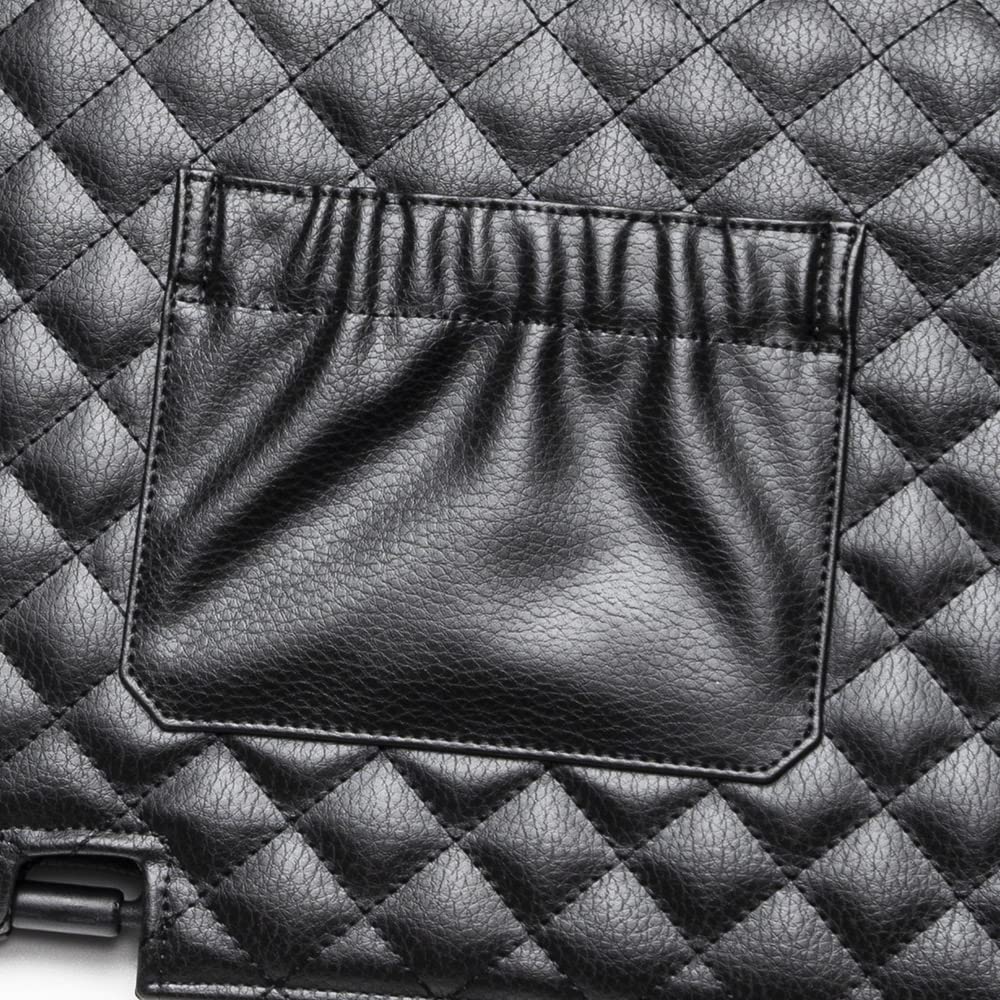 Quilted Black Sun Visor Cover for Toyota Ace H200 August 2004 Product D.A.D Hiace/Regius (Standard Body, Model Series, 1st-6th Generation) Year