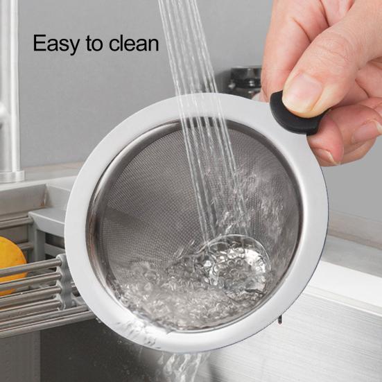 Coffee Filter Easy To Clean Stainless Steel Coffee Cone Filter Reusable Fine Mesh Strainer for Home Kitchen