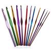 12Pcs Aluminum Oxide Knitting needles Crochet Hook Weave Knitting needles set Needlework Threads for knitting