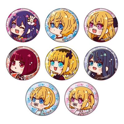 Xebec [Oshi no Ko] Значок Muni Chara 1 КОРОБКА Прибл.. диаметр 56мм Жесть, ПВХ