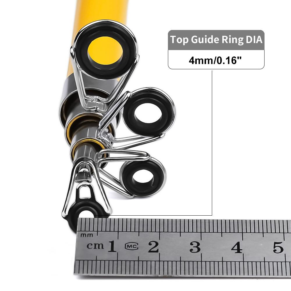 Новая маленькая удочка 1,8 м, вращающаяся удочка для приманки, телескопическая удочка с ручкой из ЭВА, подходит для начинающих, детский подарок