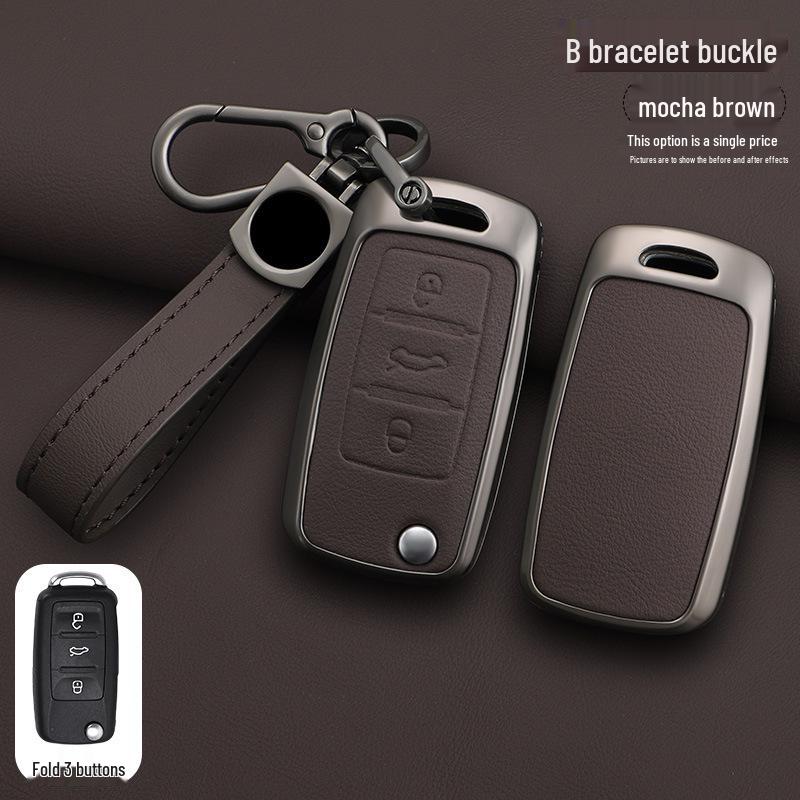 Чехол для ключа Volkswagen для моделей Sagitar, Lavida, Bora, Santana, Tiguan, Lingdu, Polo и Golf