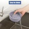 Держатель для губки с присоской, нескользящий дизайн, быстросохнущий силиконовый держатель для губки