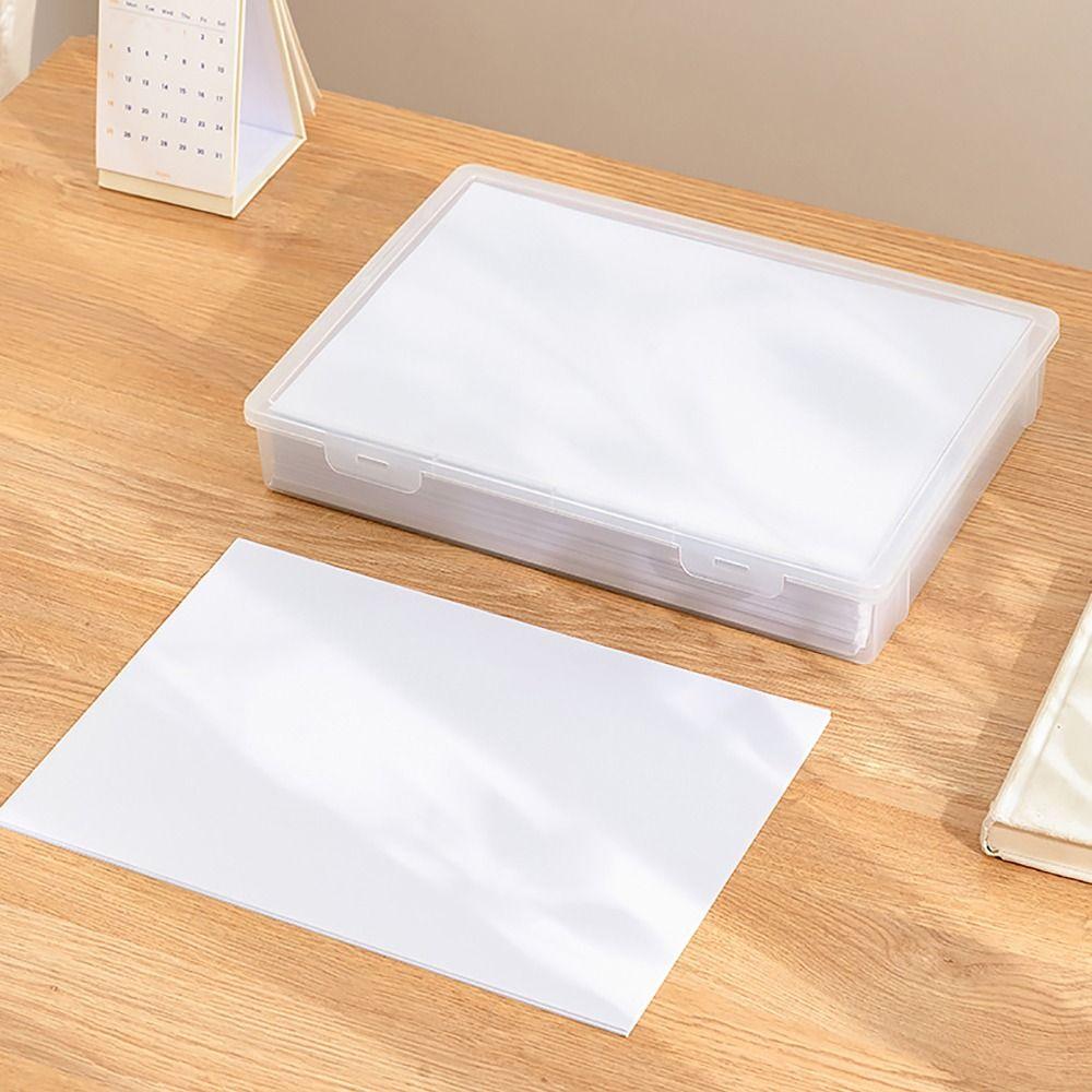 1 шт. пластиковый контейнер для хранения документов, коробка для файлов, сертификатов, канцелярских принадлежностей, ювелирных изделий