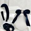 BESTY Velvet Ribbon Pin Hairband and Gopchang 3-piece Gift Set