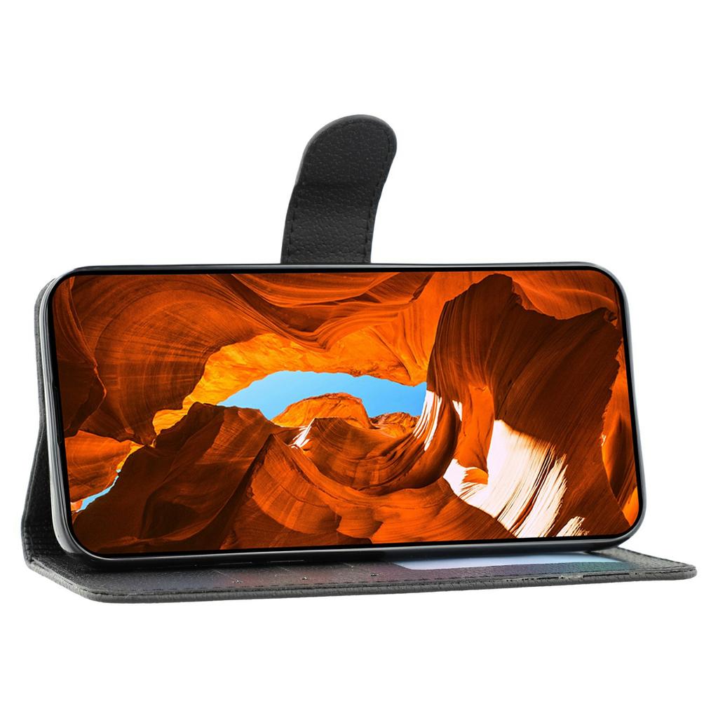 Для Oppo A5 Pro 5G (Глобальный) Чехол Кожаный кошелек с тиснением пера Чехол для телефона