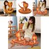 Плюшевая игрушка Королевская кобра из супермягкого короткого плюша для детей, развивающая игра с животными