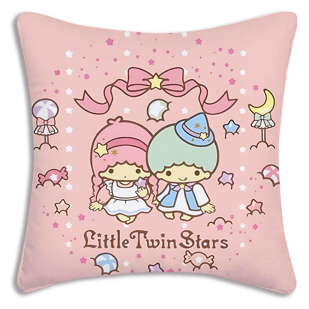 Littletwinstars Sanrios Наволочки Мультяшные Декоративные для Дивана Дома Двусторонние Короткий Плюш Милая Наволочка для Подушки