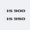 3D хромированный глянцевый черный ABS буквы IS200 IS250 IS300 IS350 IS300h IS200t гибридная эмблема для Lexus багажник автомобиля логотип значок наклейка