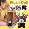 Милая плюшевая кукла игрушка подарок мультфильм детская тряпичная кукла кукла