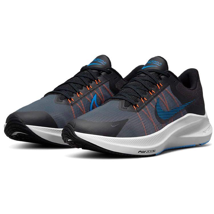 Nike Кроссовки мужские Winflo 8 Dark Smoke Grey Coast Черные CW3419-007