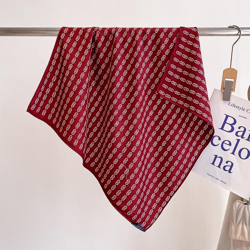 Двусторонний шарф из шелка и шерсти «Тропические джунгли» — роскошная теплая зимняя шаль для женщин