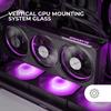 Boîtier Gaming - MARS GAMING - MC-3GF - Triple Verre Trempé - 2 Ventilateurs ARGB 120mm - Montage Vertical GPU