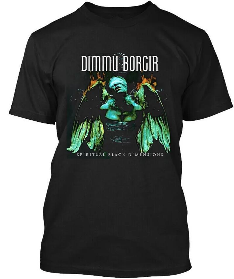 Dimmu Borgir Черная Хлопковая Полноразмерная Унисекс S-5XL PS17 Унисекс Футболка