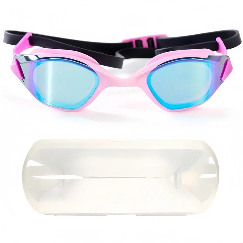 Профессиональные очки для плавания в малой оправе, с защитой от ультрафиолета, противотуманные, герметичные, поляризованные, подходят для дайвинга, для мужчин, женщин и подростков