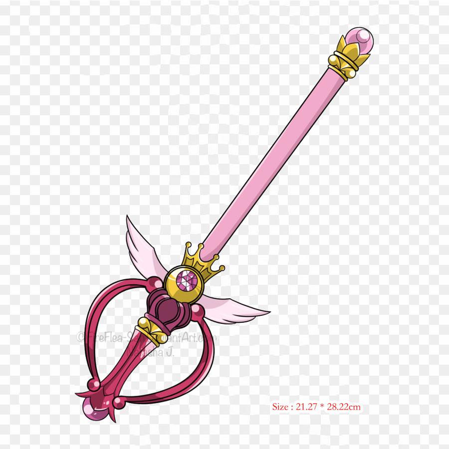 Sailor Moon Sword Chibiusa Sailor Jupiter Iron On Patches For Clothing Applique Stickers On Clothes Heat-Sensitive Custom Patch