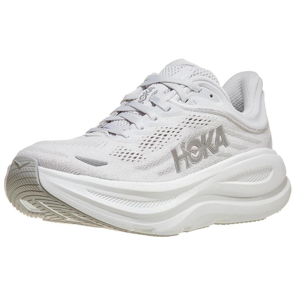 HOKA Bondi 9 Stardust Silver Women Sneakers Grey 1162012-SDSTS