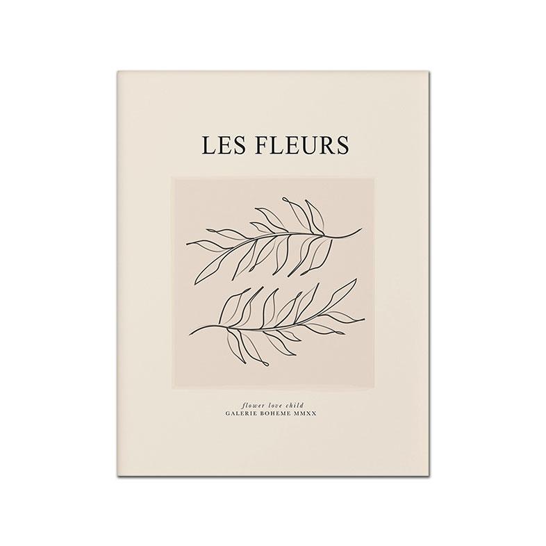 Абстрактный постер ПИКАССО середины века, ботаническая картина на холсте, нейтральная художественная печать, современная настенная картина для гостиной, домашний декор