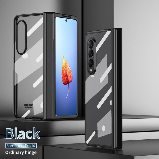 Чехол для телефона с держателем S Pen/Общий шарнир для Samsung Galaxy Z Fold 3, 2, 4, 5 г, без защитного стекла, ультратонкий чехол