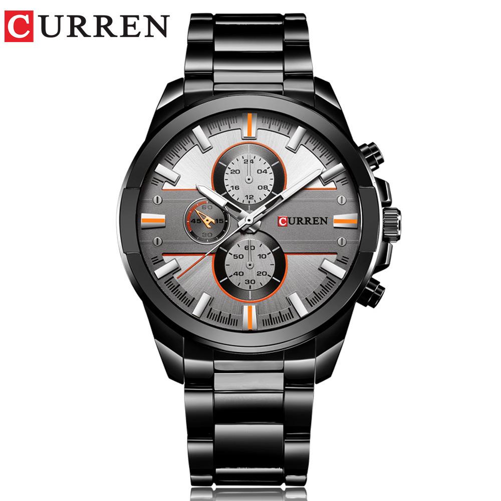 CURREN 8274 Men's Waterproof Business Casual Wristwatch
