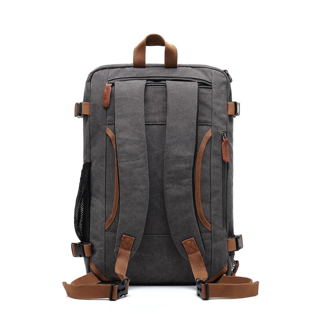 Мужской рюкзак Cool Bell, мужская многофункциональная сумка через плечо, сумка-мессенджер и сумочка, водонепроницаемый рюкзак для ноутбука, холст CB5503 15,6/17,3 дюйма