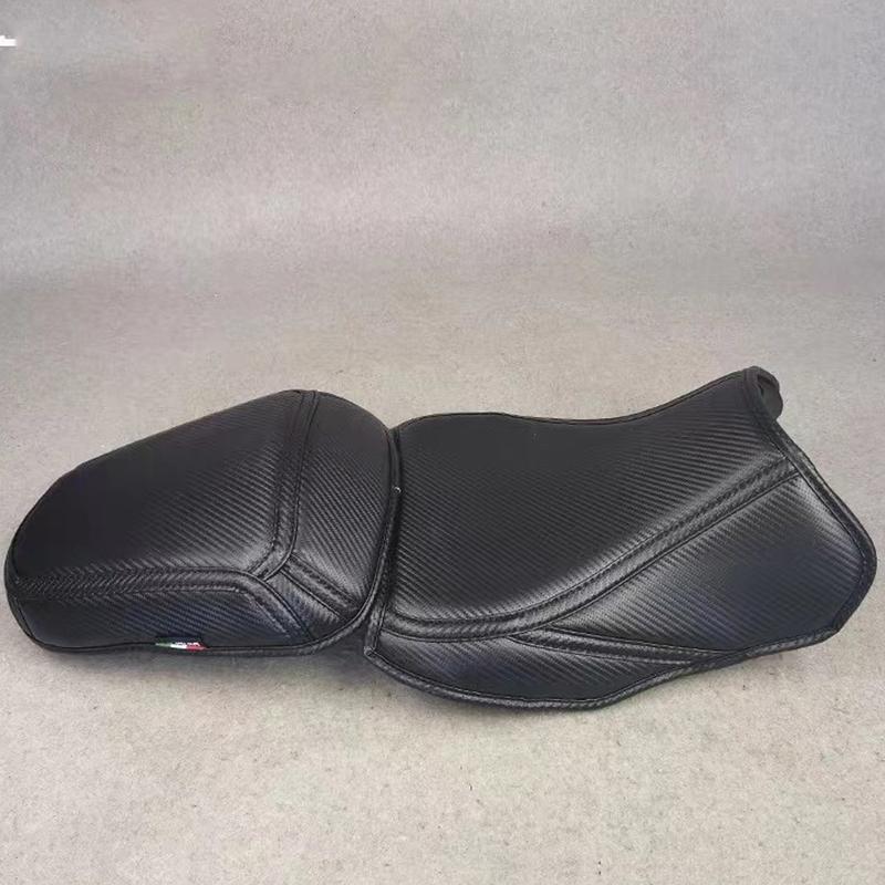 Подходит для Benelli TPK251 TRK502X 502 Чехол на сиденье Модифицированный чехол на сиденье Коврик для езды на мотоцикле Имитация углеродного волокна